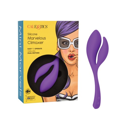 Mini Marvels Silicone Marvelous Climaxer - Purple