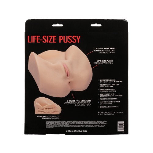 Stroke It Life Size Pussy - Ivory