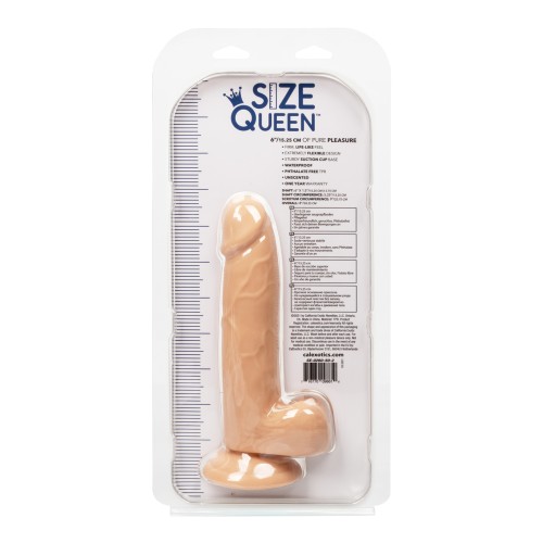 Dildo Size Queen 6" Marfil - Placer Premium