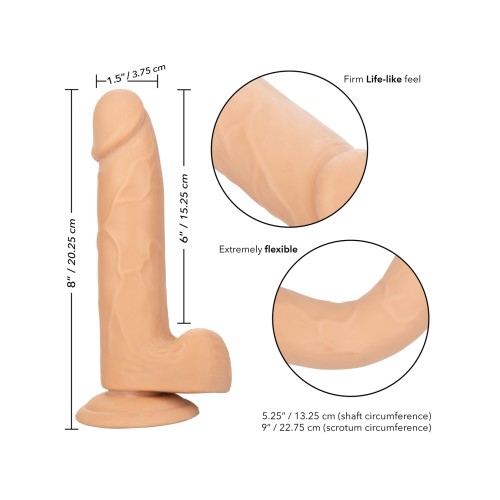 Dildo Size Queen 6" Marfil - Placer Premium