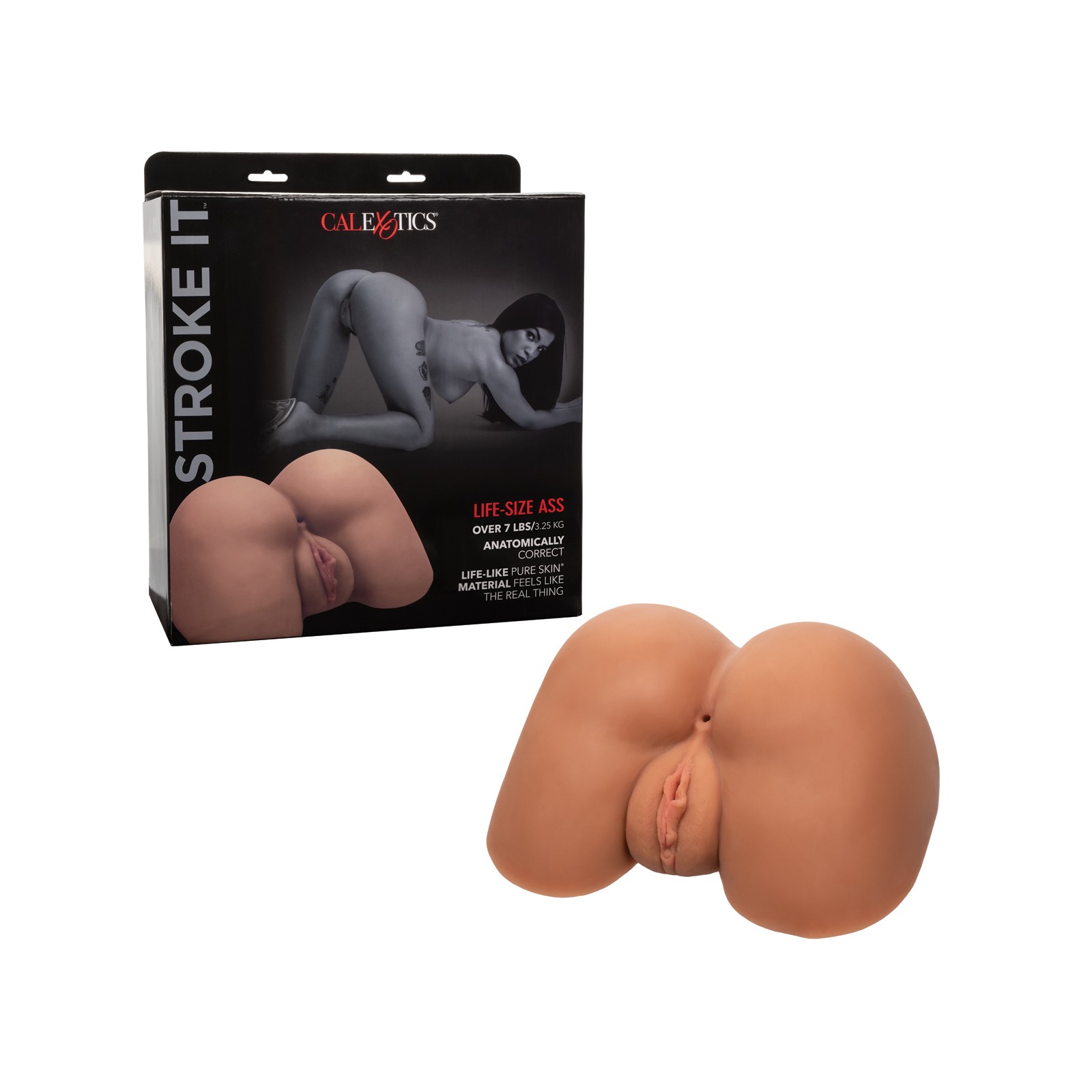 Stroke It Life Size Ass Brown | Realistic Pleasure