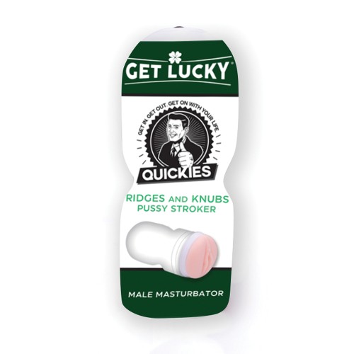 Get Lucky Quickies Stroker with Ridges & Knubs