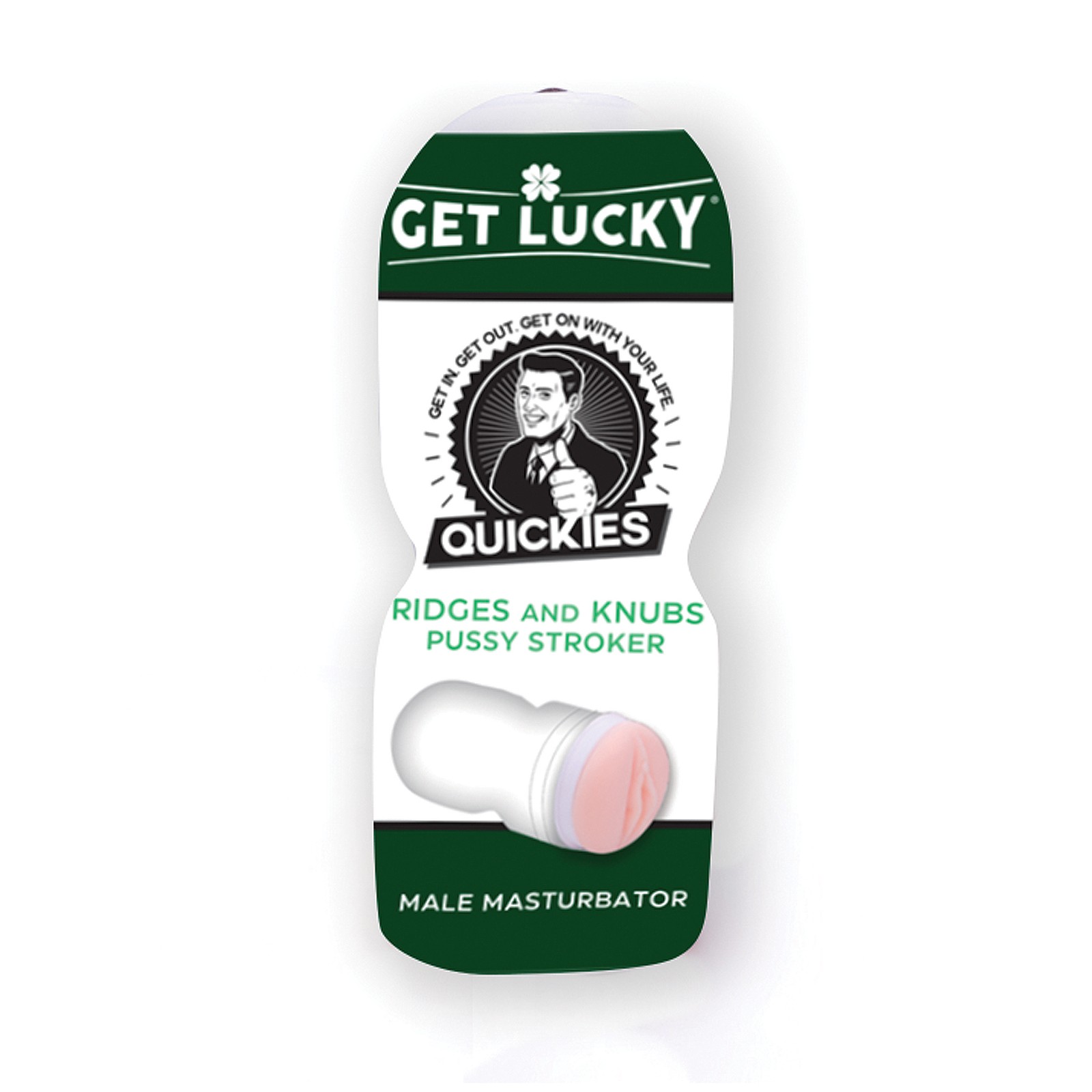 Masturbador Get Lucky Quickies con Relieves y Protuberancias