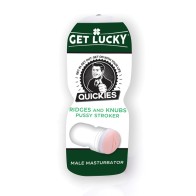 Masturbador Get Lucky Quickies con Relieves y Protuberancias