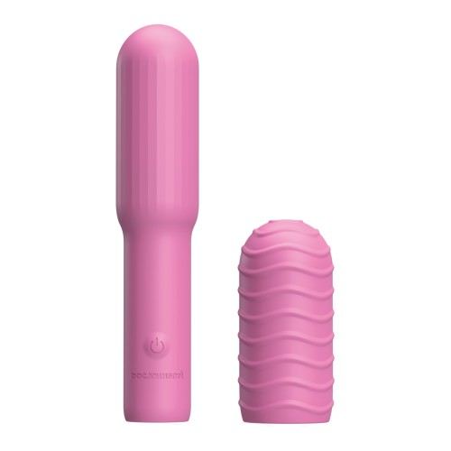 Pocket Rocket Elite Rechargeable Massager - Pink