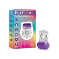 Blush Play Pleaser Rechargeable C Ring Purple