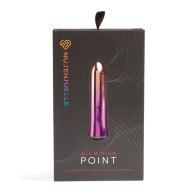 Bullet Recargable Aluminium Point Nu Sensuelle - Vibraciones Poderosas