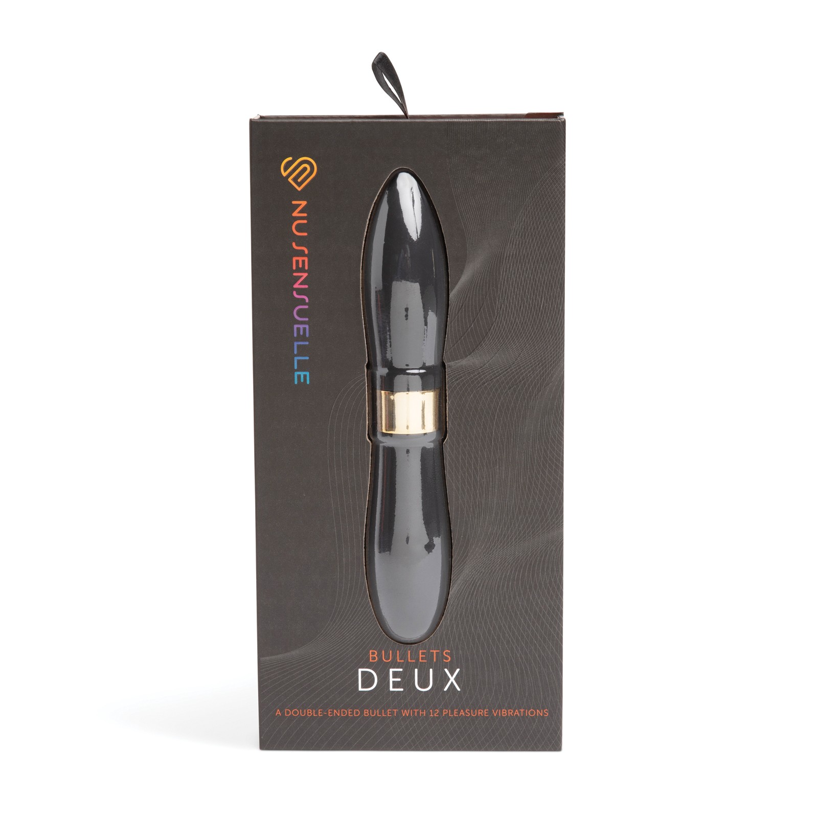 Nu Sensuelle Deux Two-Ended Bullet Black