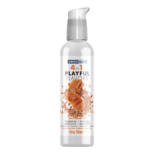 Swiss Navy 4-in-1 Playful Flavors Salted Caramel