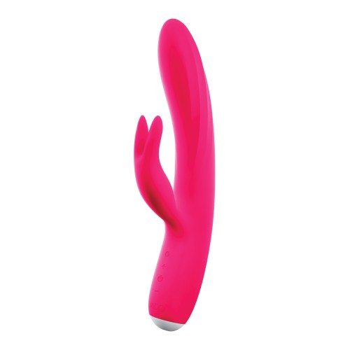 VeDO Thumper Bunny Vibrador Dual Recargable - Bonito en Rosa