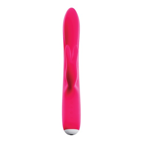 VeDO Thumper Bunny Vibrador Dual Recargable - Bonito en Rosa