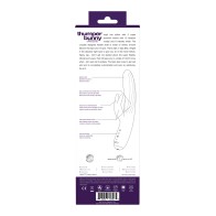 Vibrador Doble Recargable VeDO Thumper Bunny - Púrpura Oscuro