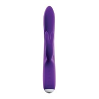 Vibrador Doble Recargable VeDO Thumper Bunny - Púrpura Oscuro