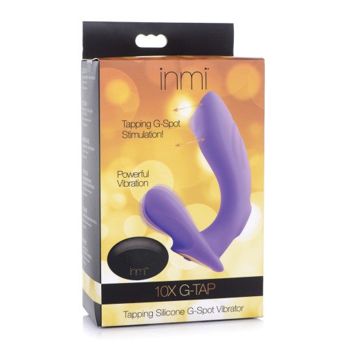 Inmi 10x G-Tap Silicone G Spot Vibrator for Ultimate Pleasure