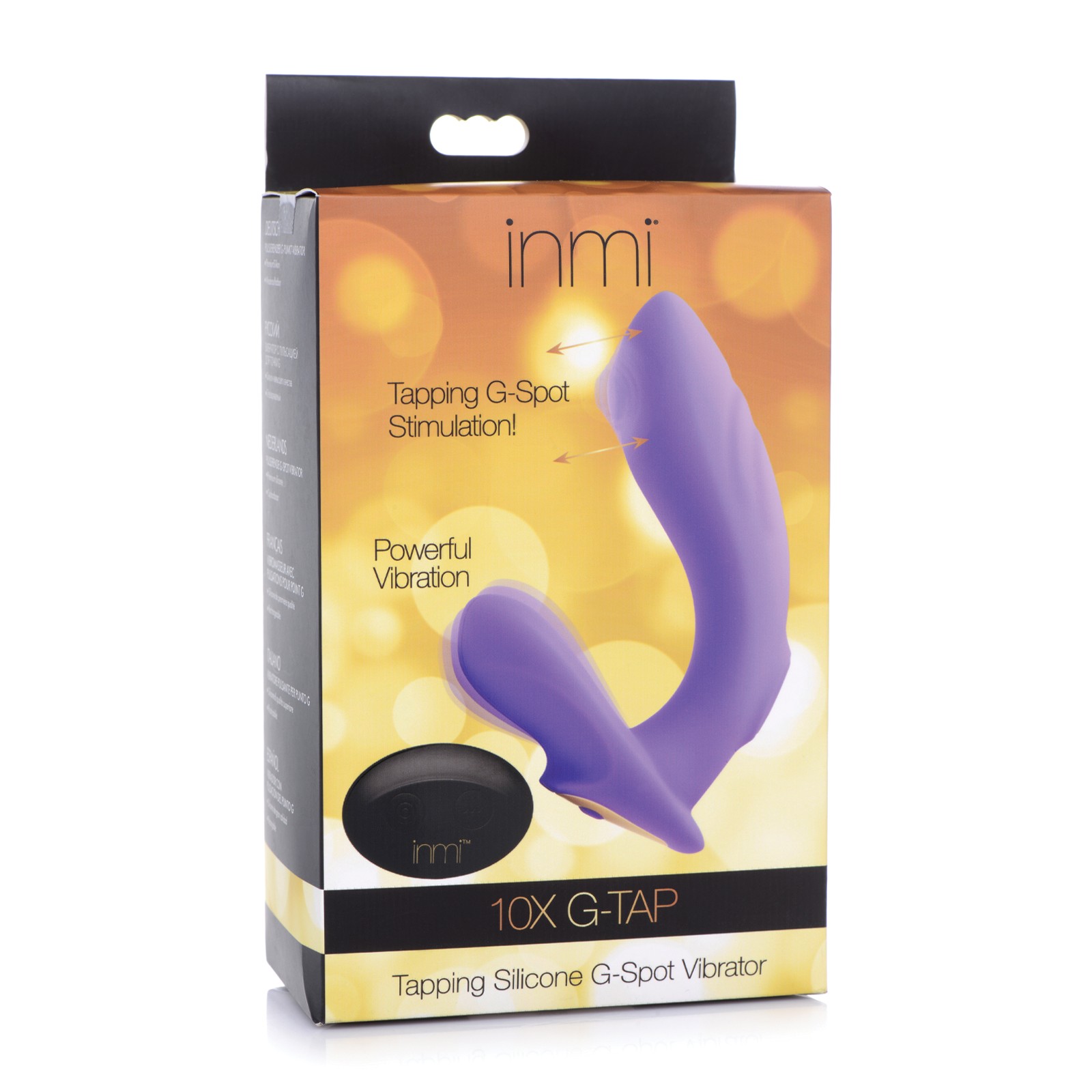 Inmi 10x G-Tap Silicone G Spot Vibrator for Ultimate Pleasure