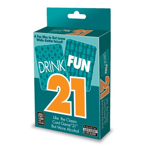 Drink Fun 21 Card Game for Parties