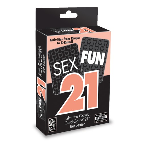 Sex Fun 21 Card Game