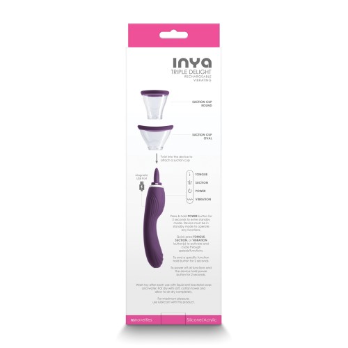 INYA Triple Delight Purple Toy