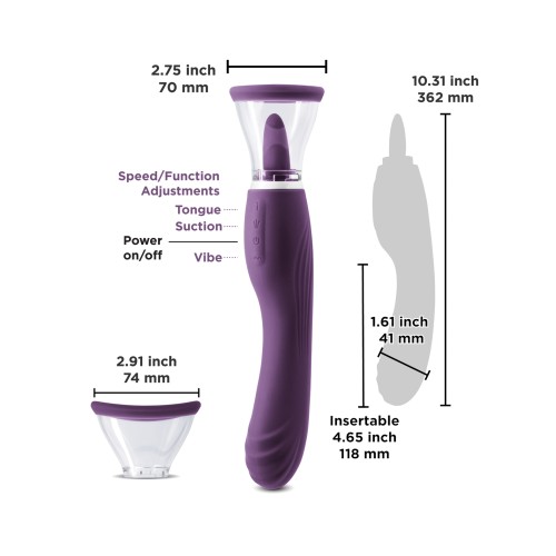 INYA Triple Delight Purple Toy