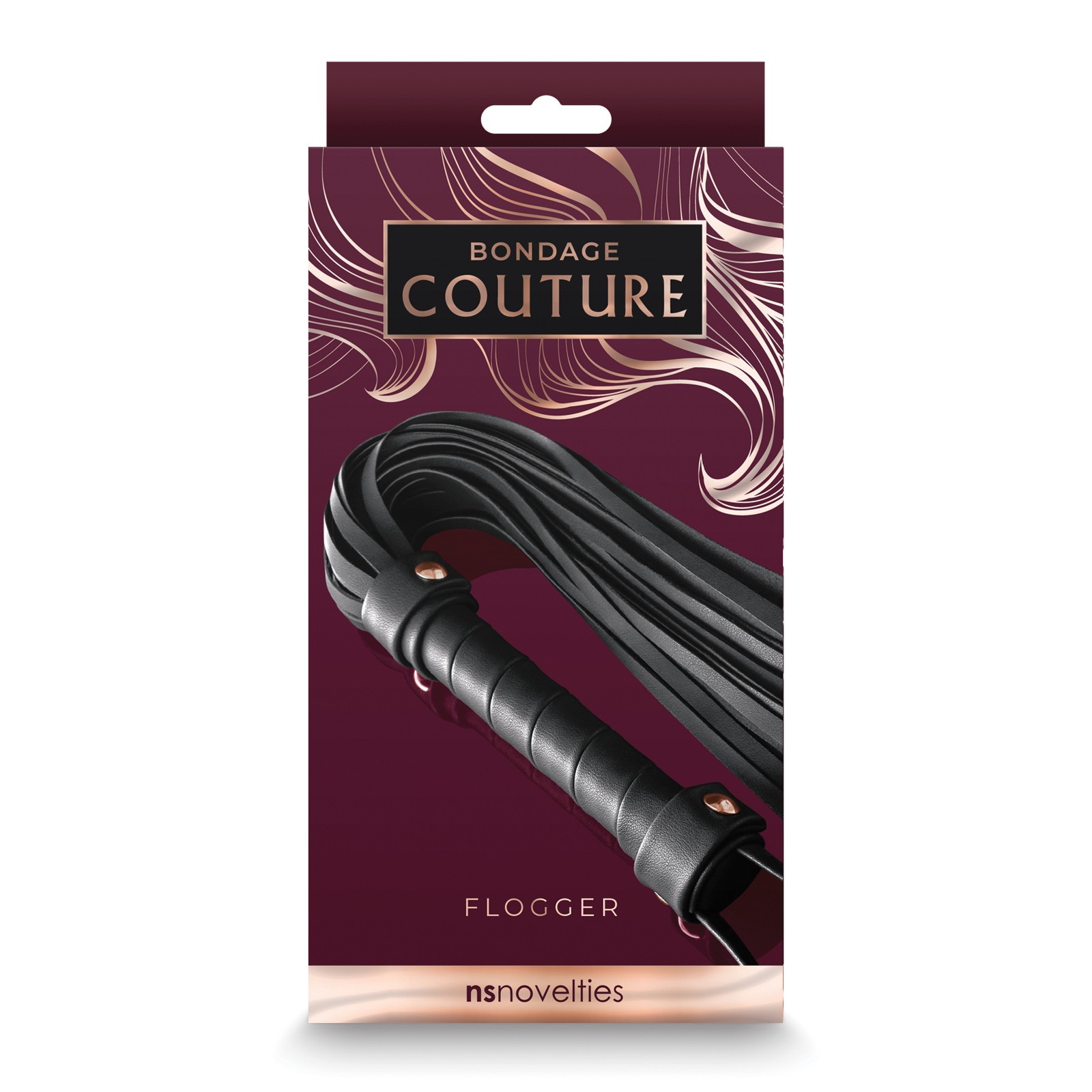 Bondage Couture Flogger - Elegant BDSM Accessory