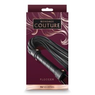 Bondage Couture Flogger - Elegant BDSM Accessory