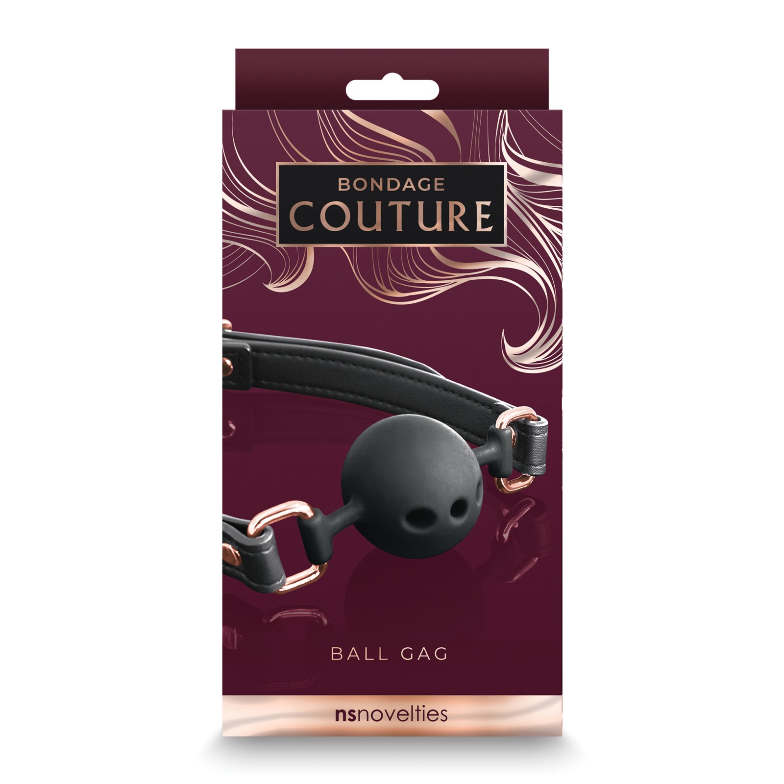 Bondage Couture Ball Gag Black