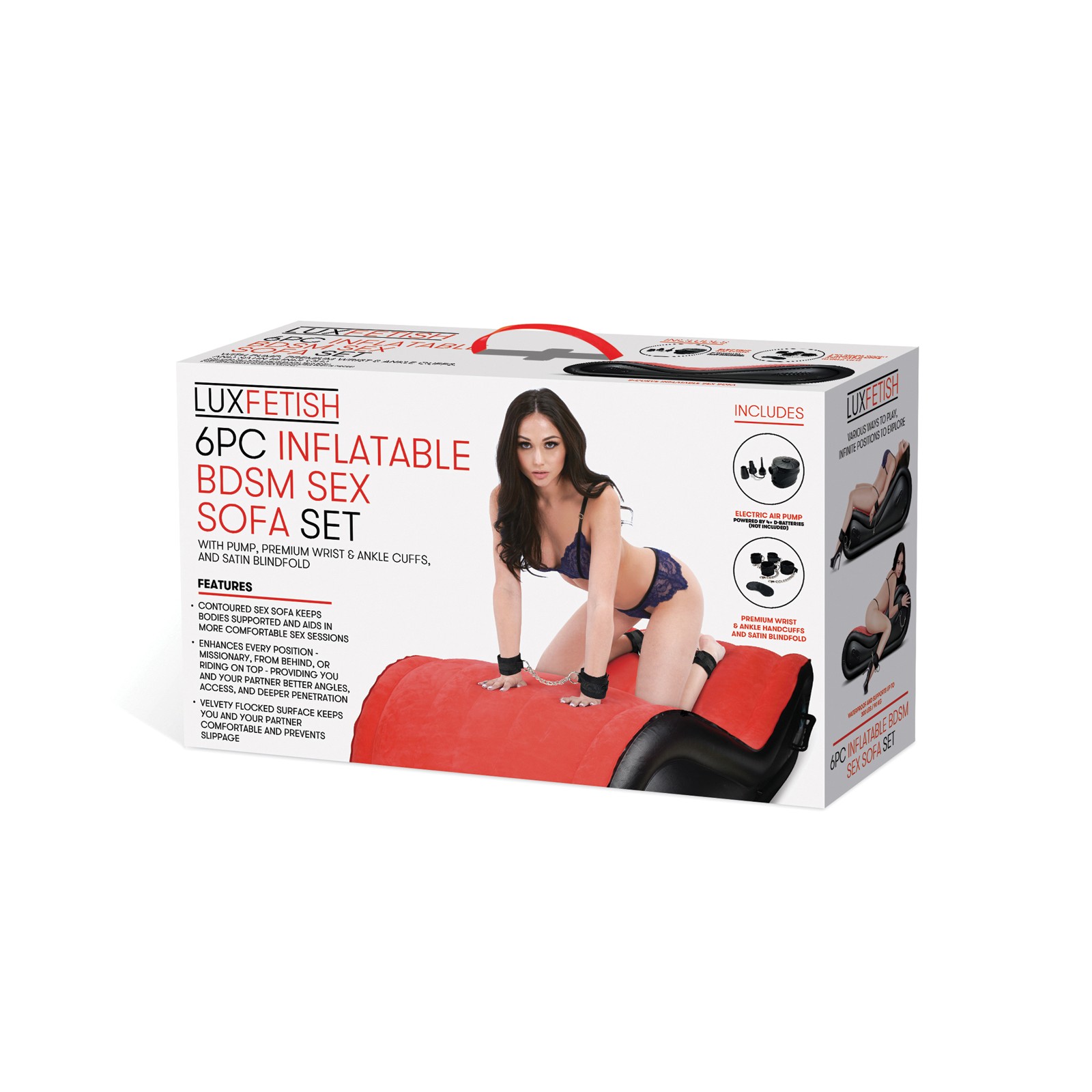 Lux Fetish Inflatable BDSM Sofa Set 6 Pieces