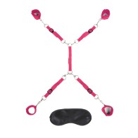 Lux Fetish Bed Spreader Hot Pink