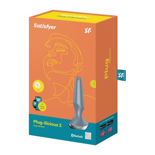 Satisfyer Plug-ilicious 2 - Azul Hielo