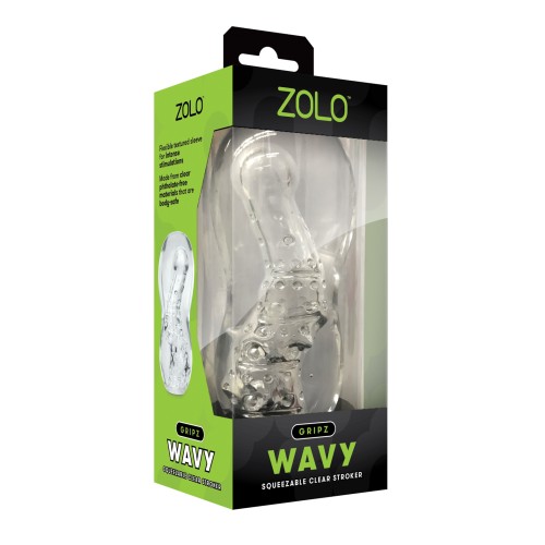 ZOLO Gripz Estimulador Wavy - Transparente