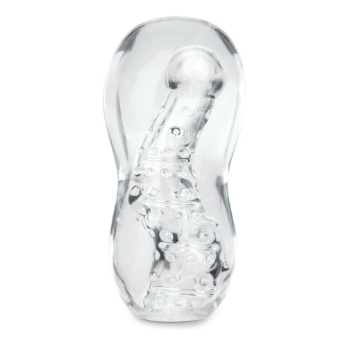 ZOLO Gripz Wavy Stroker - Transparent