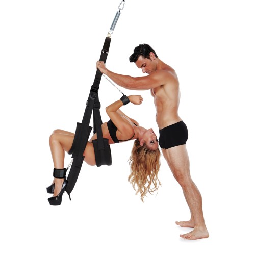 WhipSmart Bondage Pleasure Swing Black