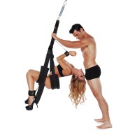 WhipSmart Bondage Pleasure Swing Black