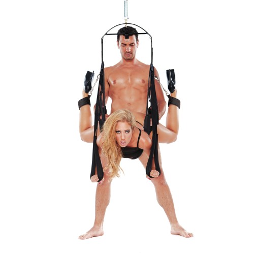 Columpio de Placer Bondage WhipSmart Negro