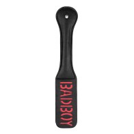 Shots Ouch Bad Boy Paddle - Black