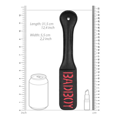 Shots Ouch Bad Boy Paddle - Black