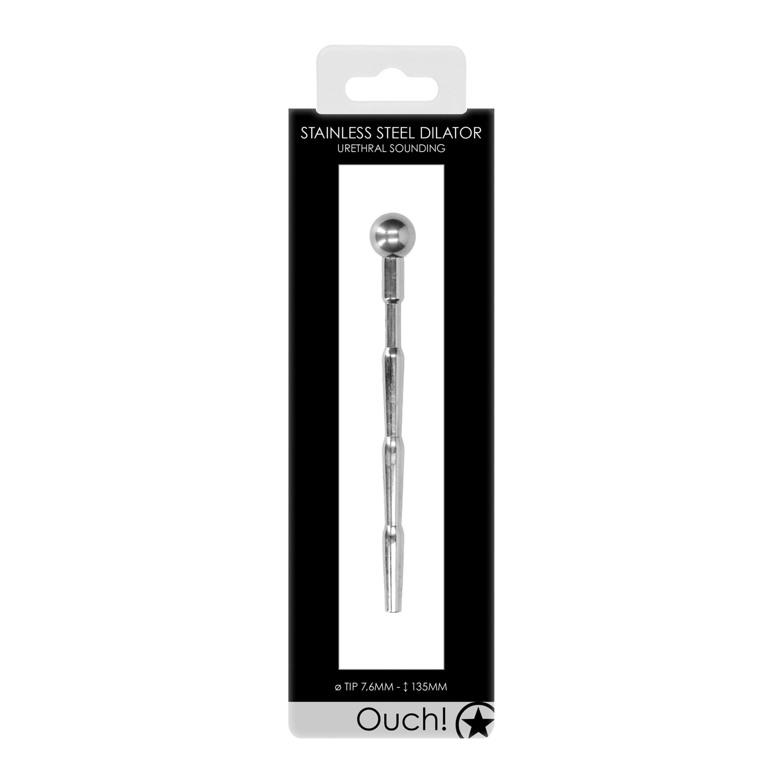 Shots Ouch Urethral Sounding Metal Stick