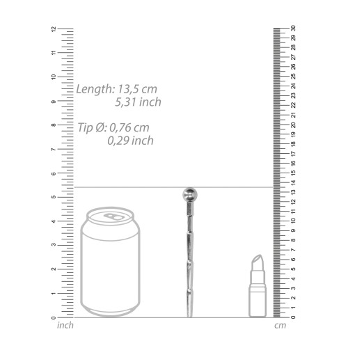 Shots Ouch Urethral Sounding Metal Stick