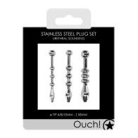 Urethral Sounding Metal Plug Set for Unique Exploration