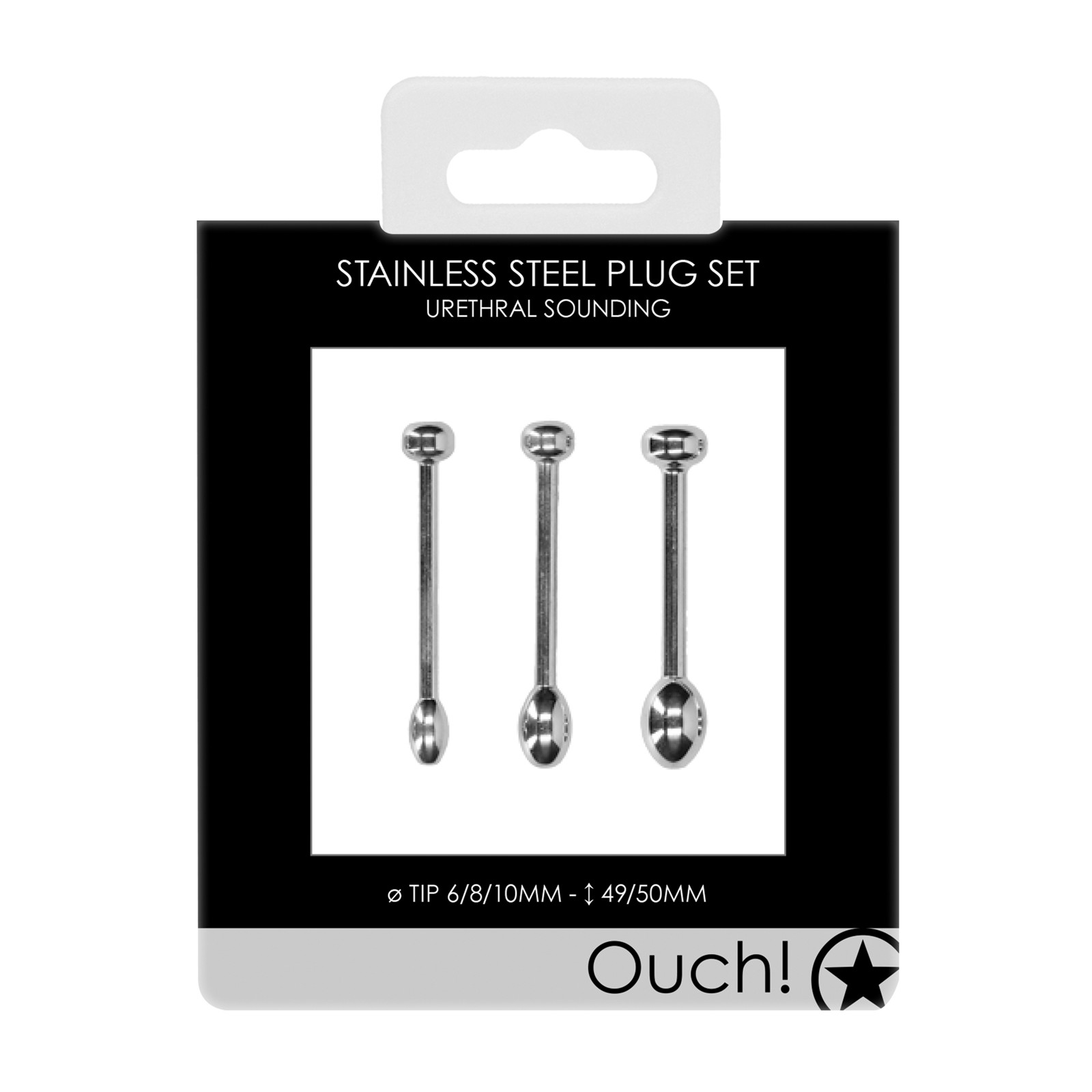 Urethral Sounding Metal Plug Set - Fetish Fun