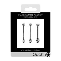 Urethral Sounding Metal Plug Set - Fetish Fun