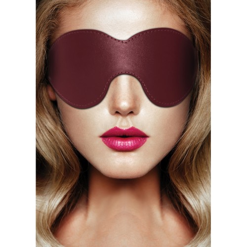 Shots Ouch Halo Eyemask - Burgundy