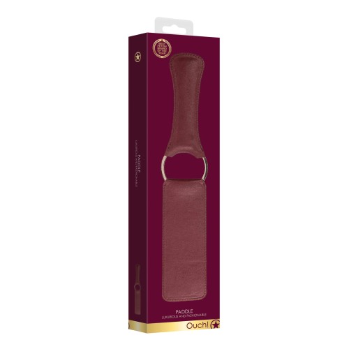 Shots Ouch Halo Burgundy Paddle