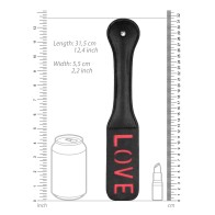 Shots Ouch Love Paddle Black