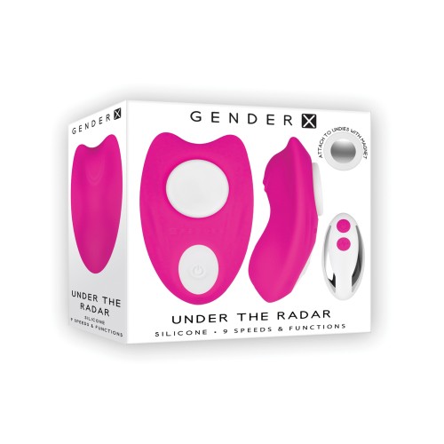 Gender X Under the Radar Vibrating Panty Pink