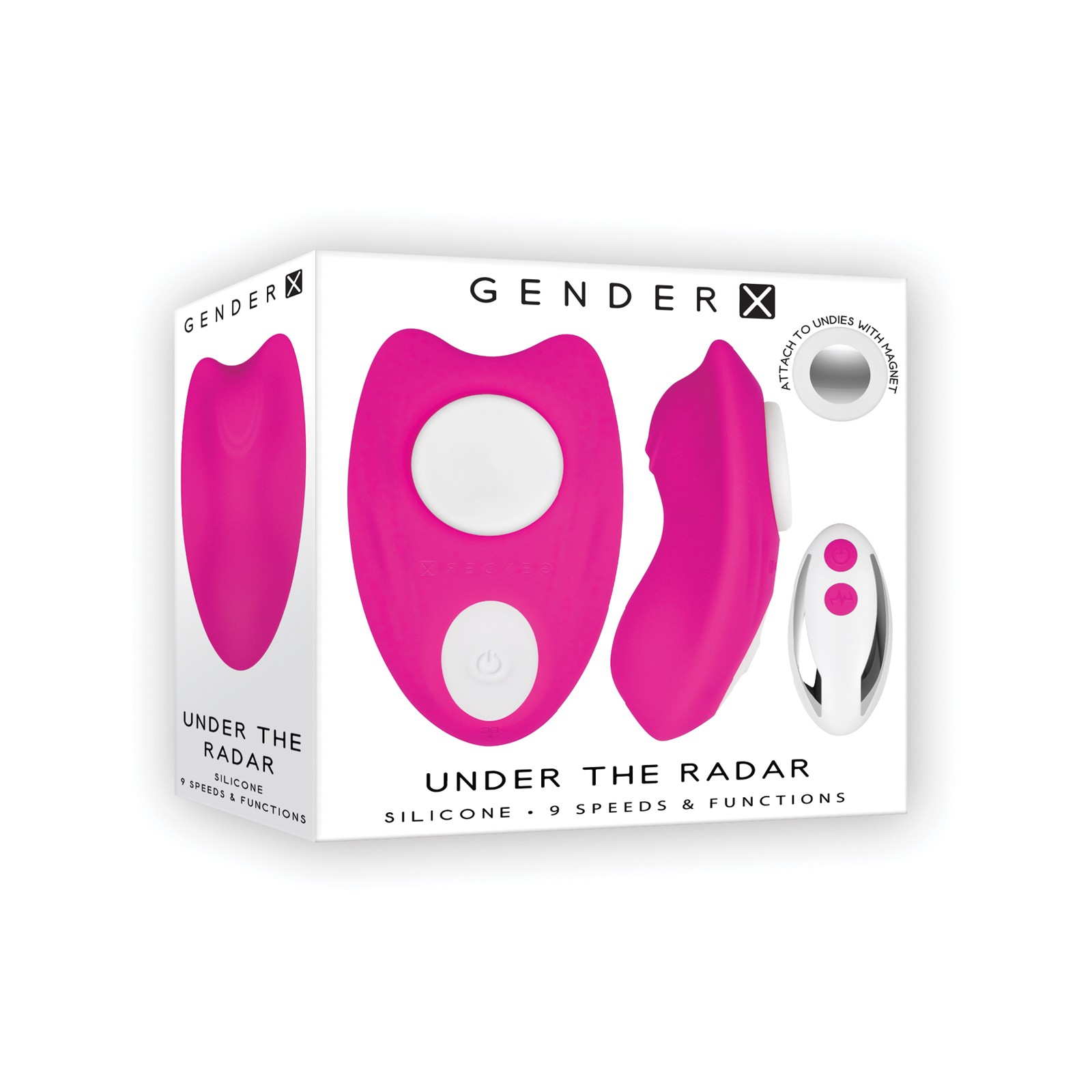 Gender X Under the Radar Vibrating Panty Pink