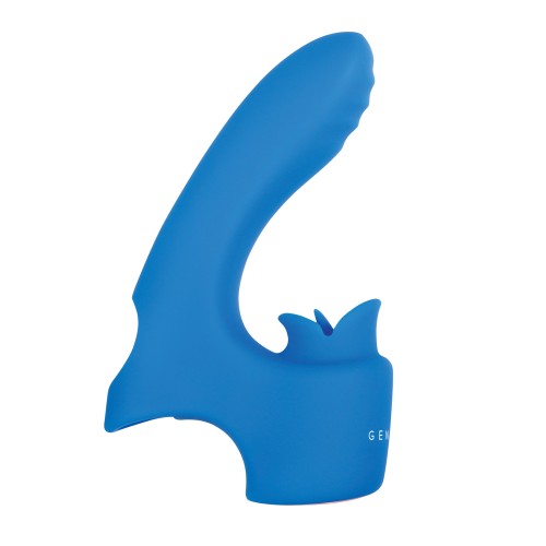 Gender X Flick It - Vibrador de Dedo Azul