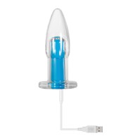 Vibrador Gender X Azul Eléctrico Control Remoto