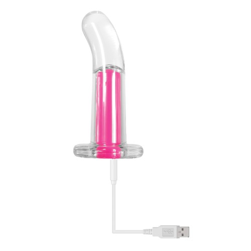 Vibrador Gender X Pink Paradise - Transparente/Rosa