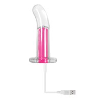 Gender X Pink Paradise Vibrator - Clear/Pink